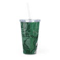 Load image into Gallery viewer, Ha You fool Plastic Tumbler with Straw
