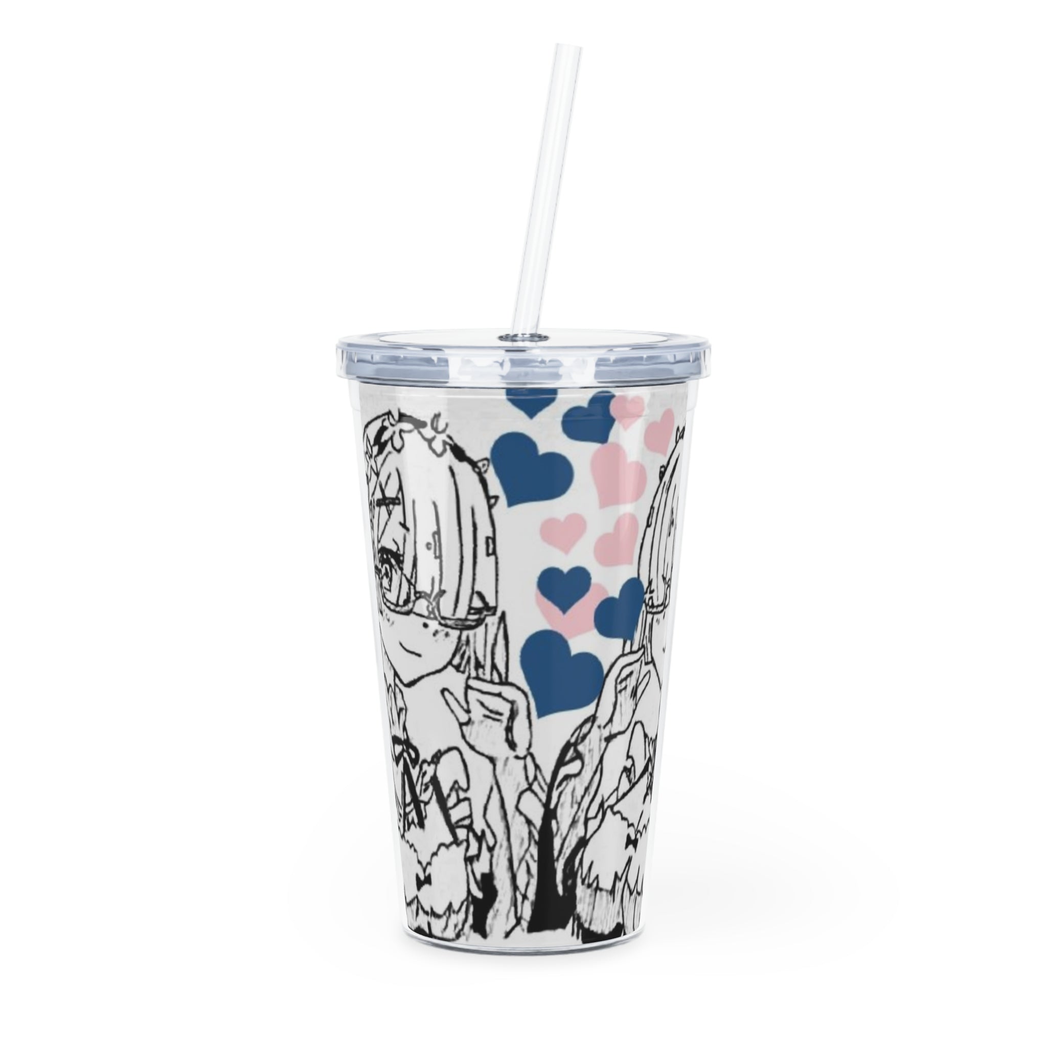 Best Girls Plastic Tumbler with Straw