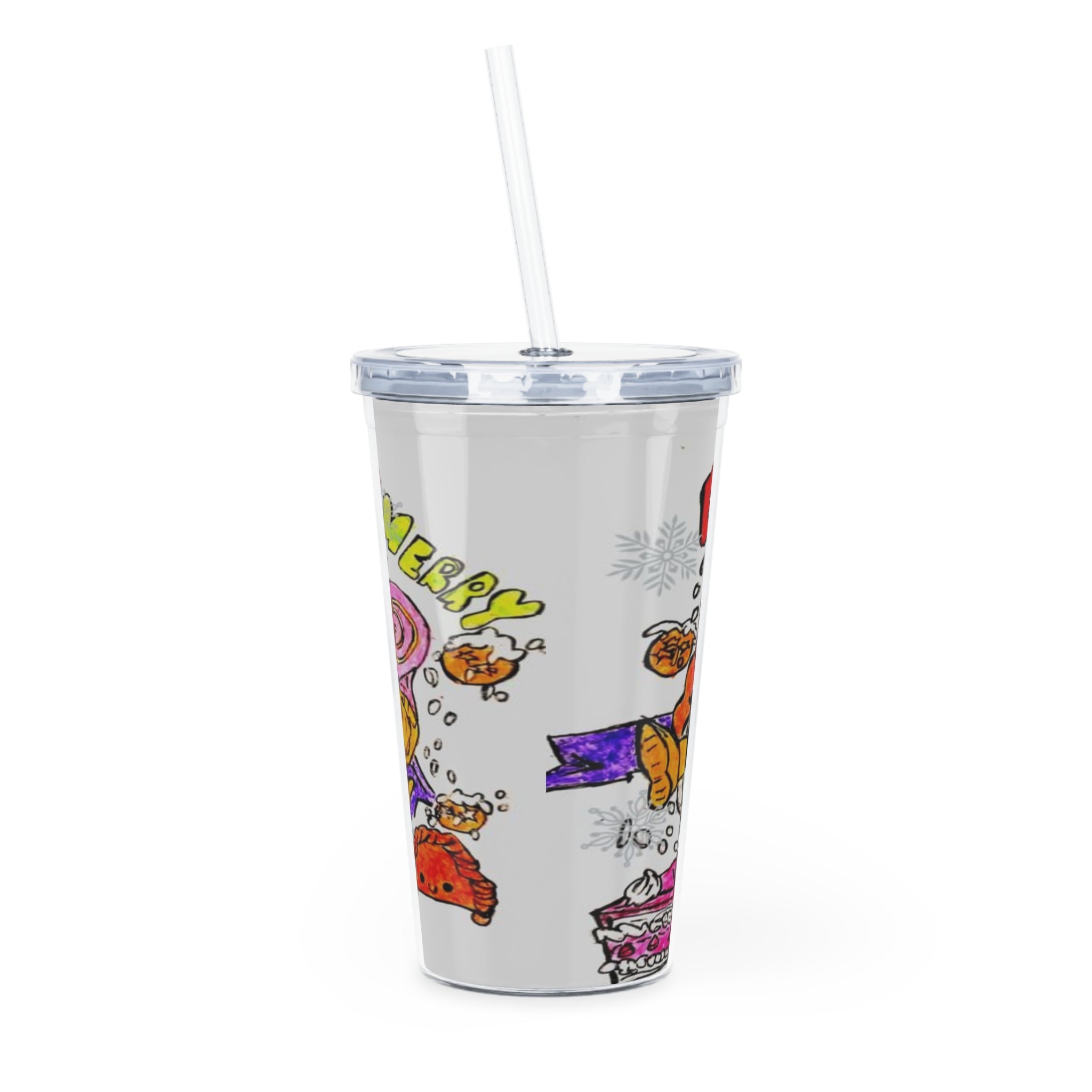 Buu Plastic Tumbler with Straw