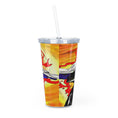 Load image into Gallery viewer, Benjira Sasaki Plastic Tumbler with Straw
