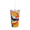 Load image into Gallery viewer, Benjira Sasaki Plastic Tumbler with Straw
