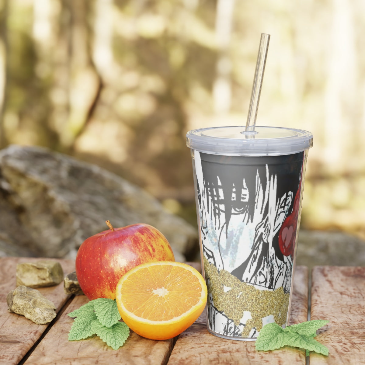 Slay Levi Plastic tumbler with straw