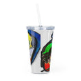 Load image into Gallery viewer, Class 1 A rivals Plastic Tumbler with Straw
