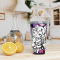 Load image into Gallery viewer, Kawaii Fox Plastic Tumbler with Straw
