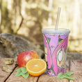 Load image into Gallery viewer, Waku Waku Plastic Tumbler with Straw
