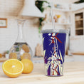 Load image into Gallery viewer, Slay and Conquer Plastic Tumbler with Straw
