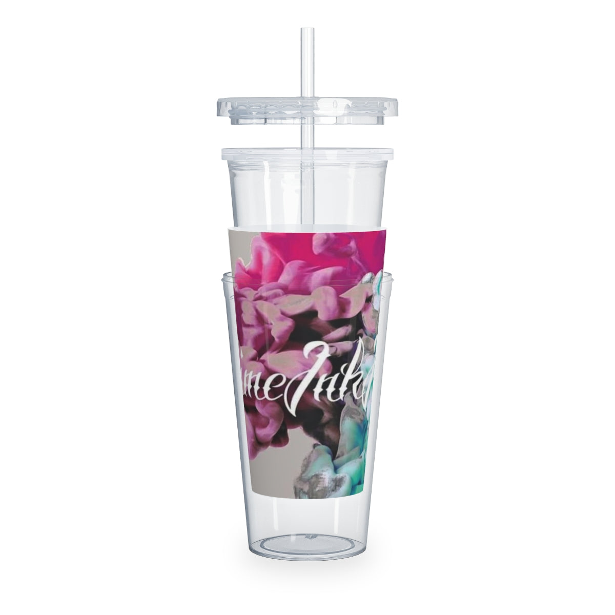 AnimeInkArt Tumbler with Straw