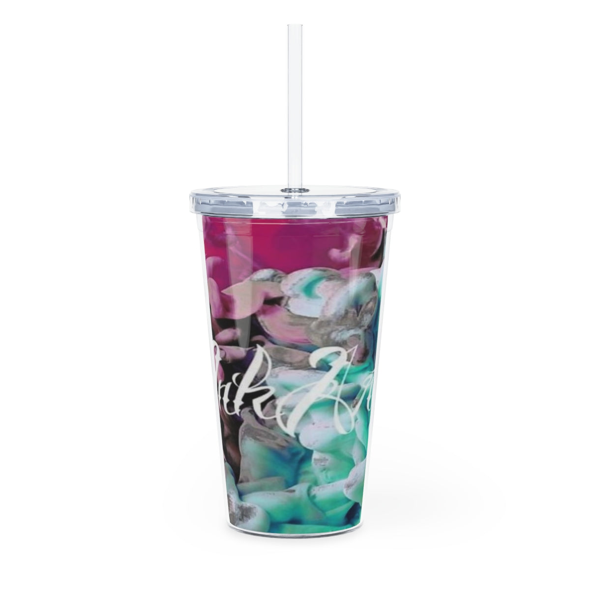 AnimeInkArt Tumbler with Straw